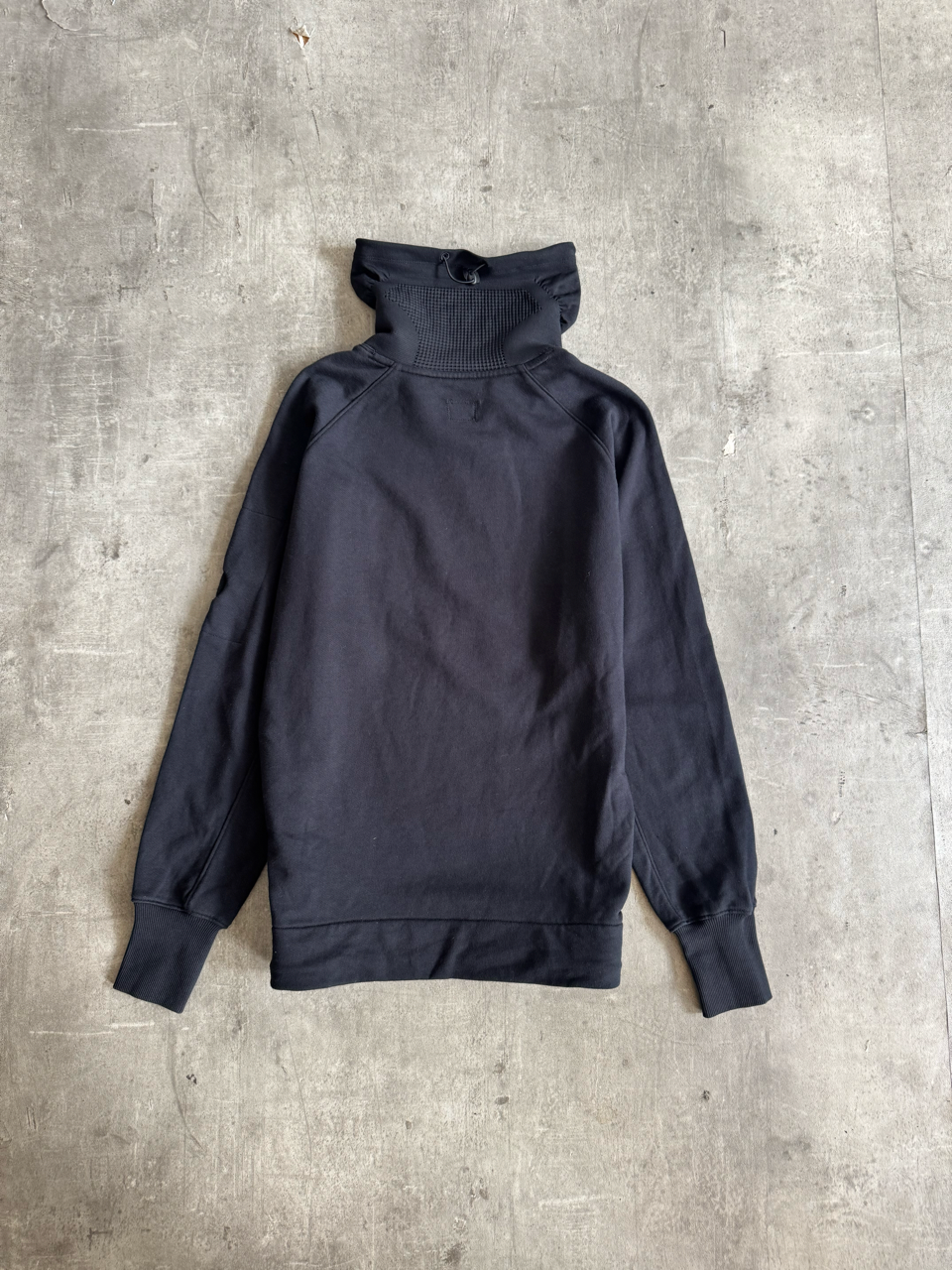 A/W 2020 C.P. Company Mask Highneck Spellout Sweater
