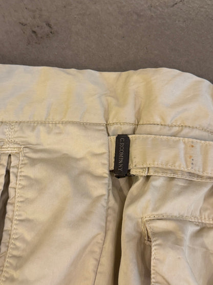 S/S 2010 C.P. Company Belted Detail Beige Shorts