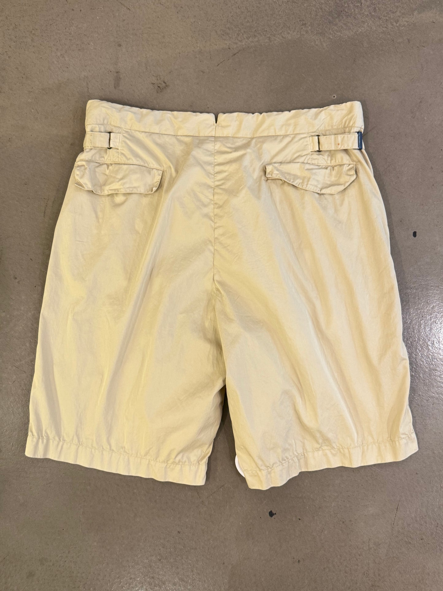 S/S 2010 C.P. Company Belted Detail Beige Shorts