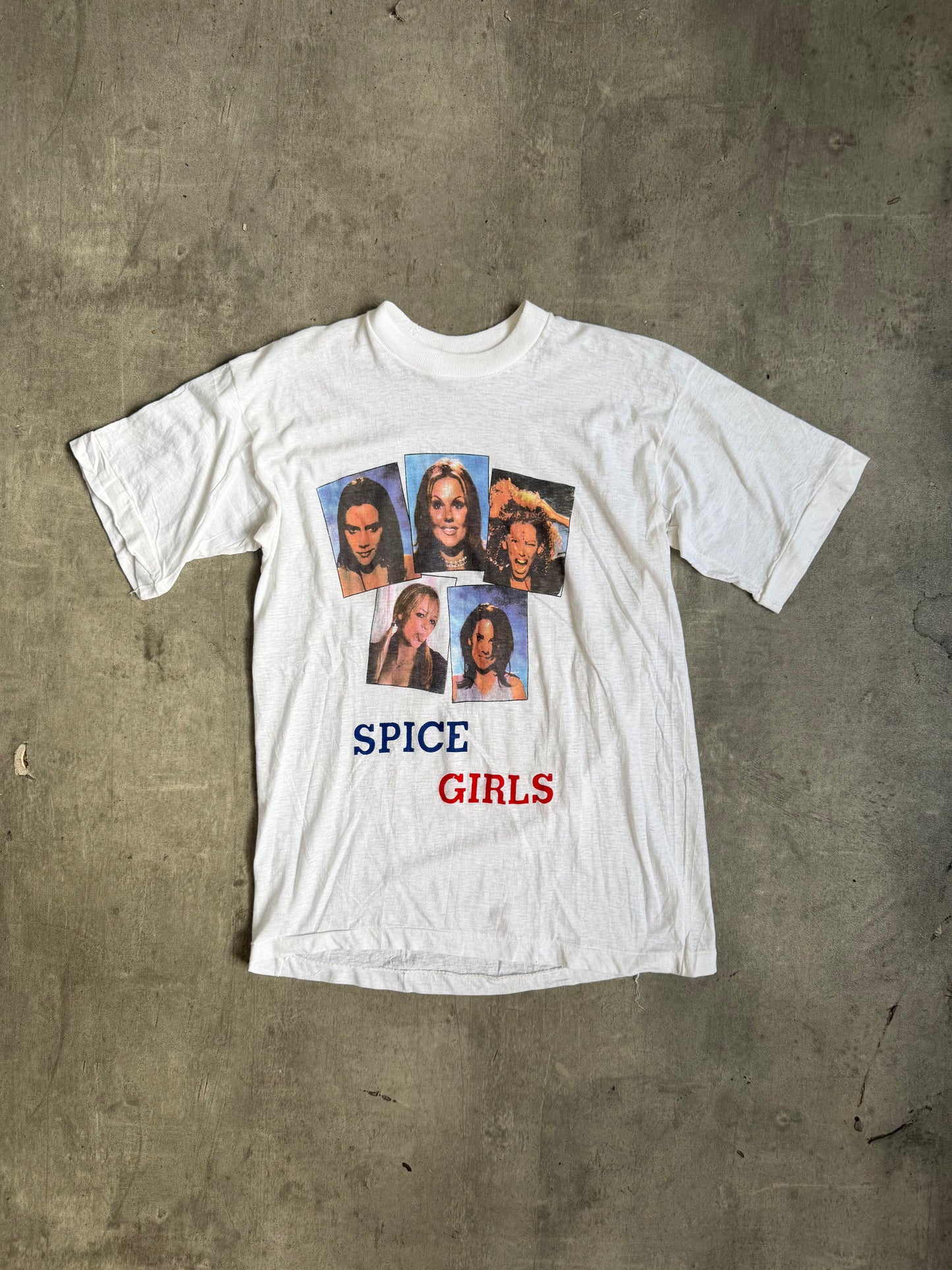 1990s Spice Girls Single Stitch Tee