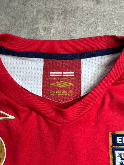 2006-08 England Away 'Lampard 8' Football Shirt