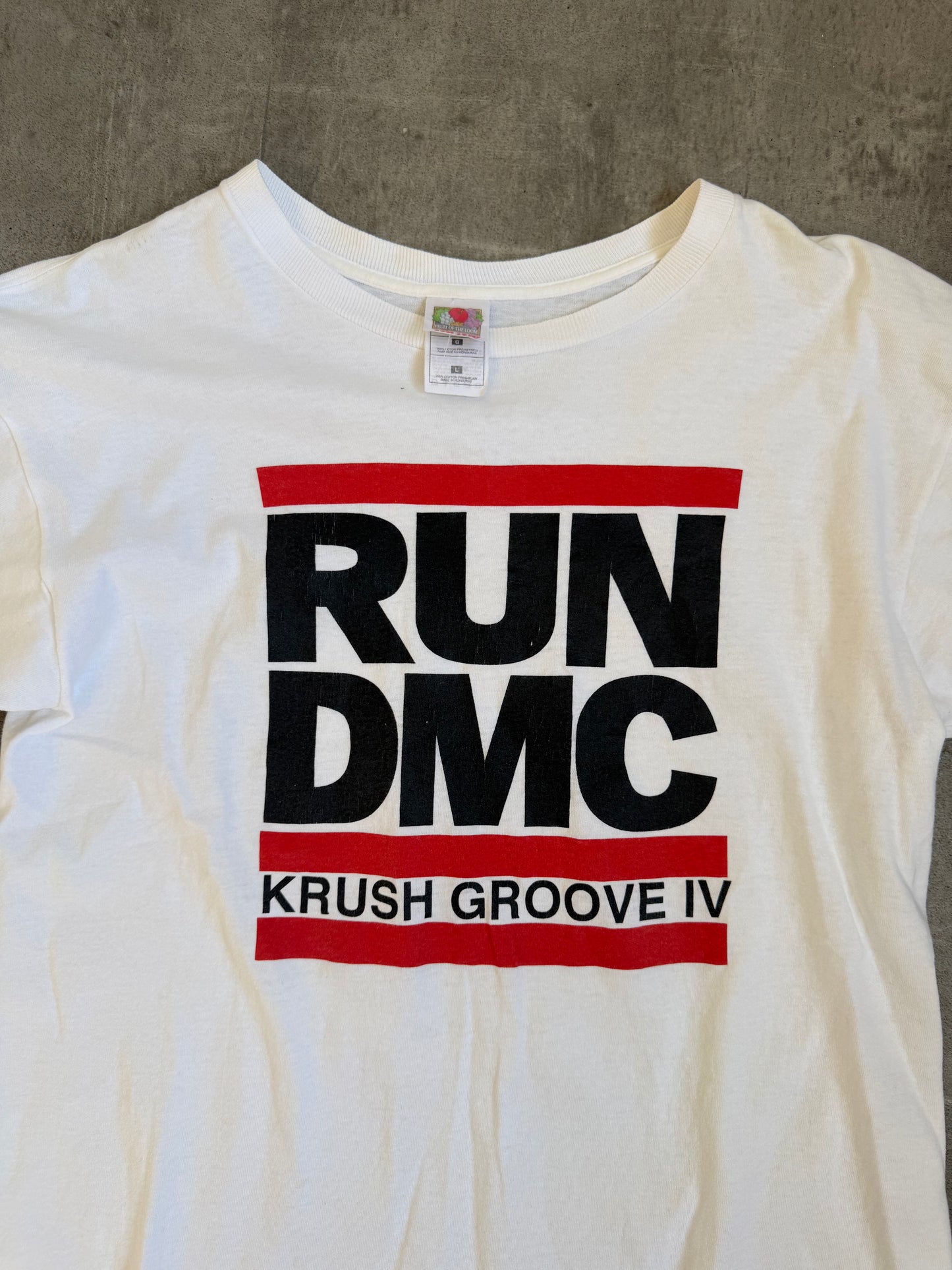 Run DMC Krush Groove Event Promo Tee