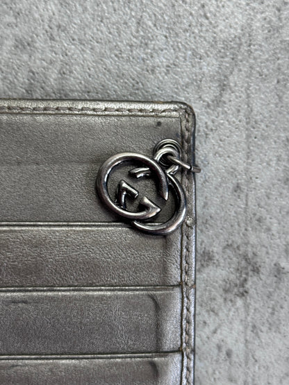 Gucci GG Monogram Bronze Imprime Continental Zip Purse