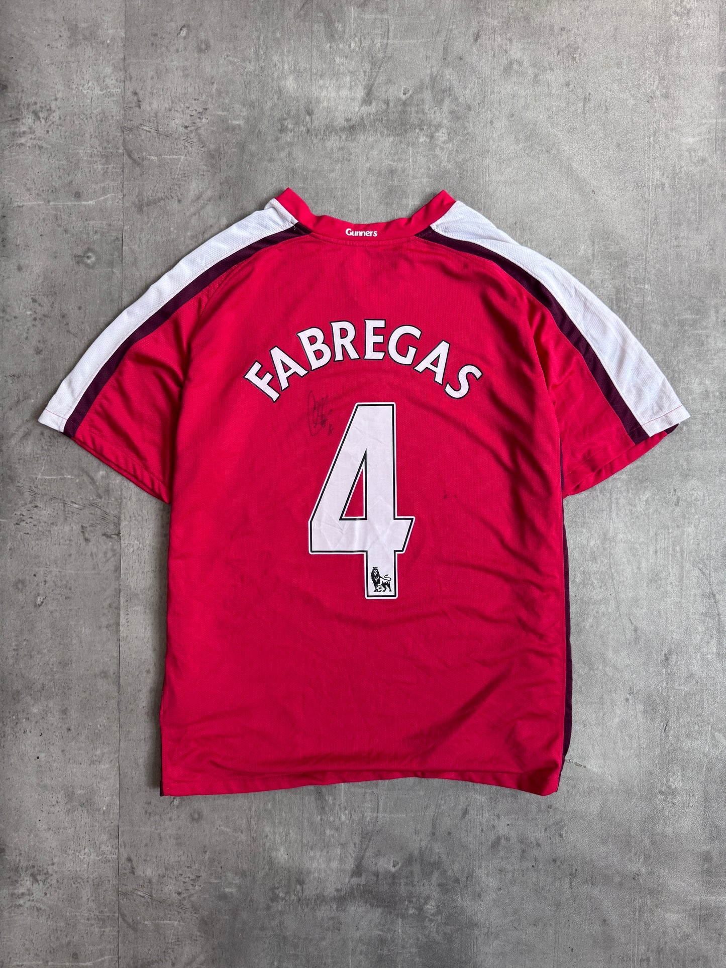 2008-2009 Arsenal Home 'Fabregas' Nike Football Shirt