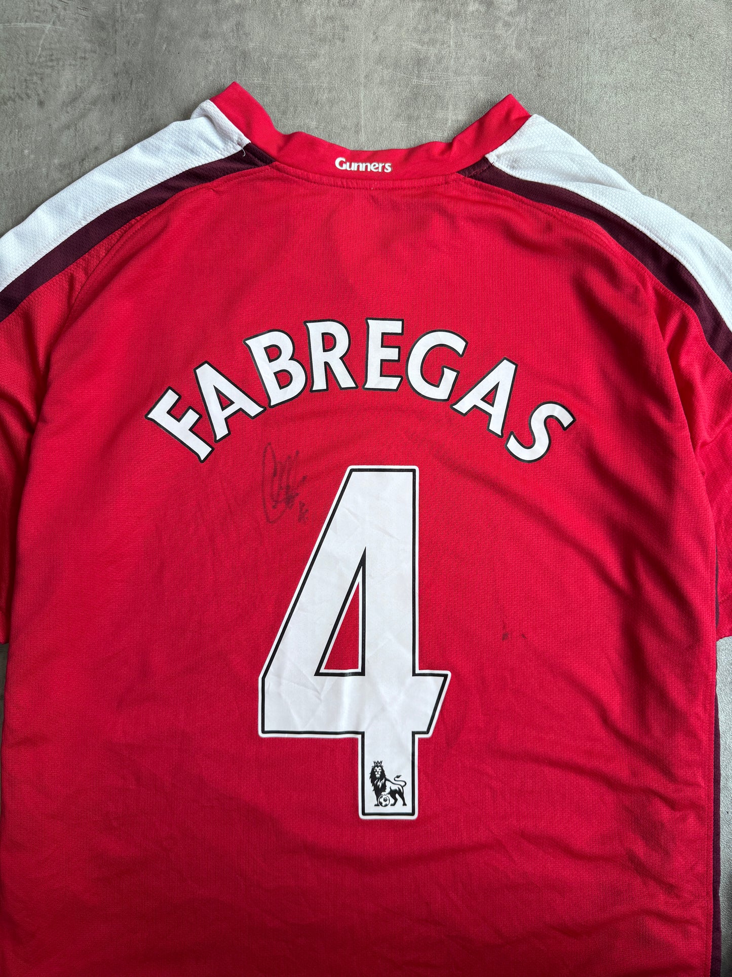 2008-2009 Arsenal Home 'Fabregas' Nike Football Shirt
