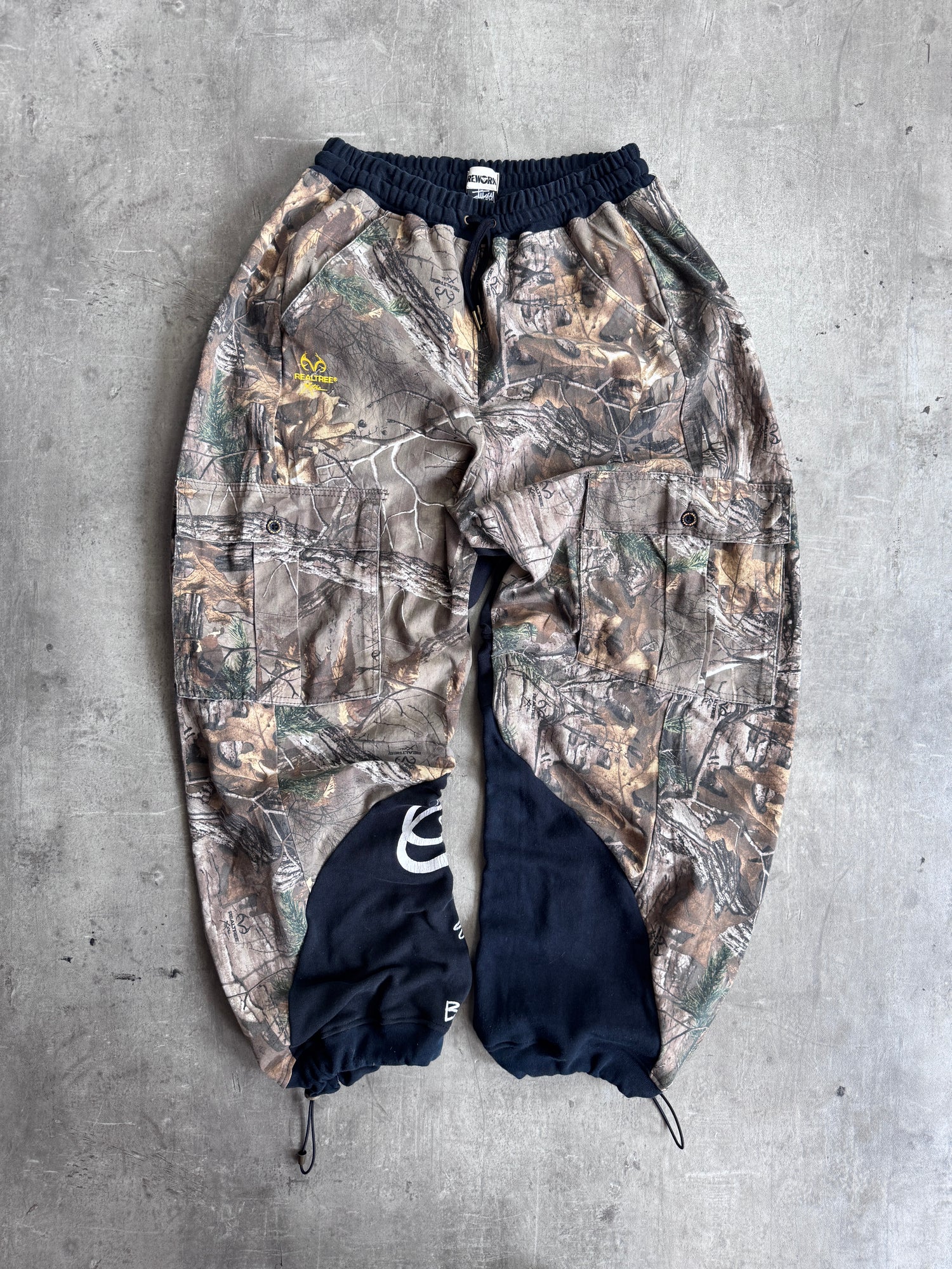 VT Rework: Stussy x RealTree Graphic Forest Print Joggers