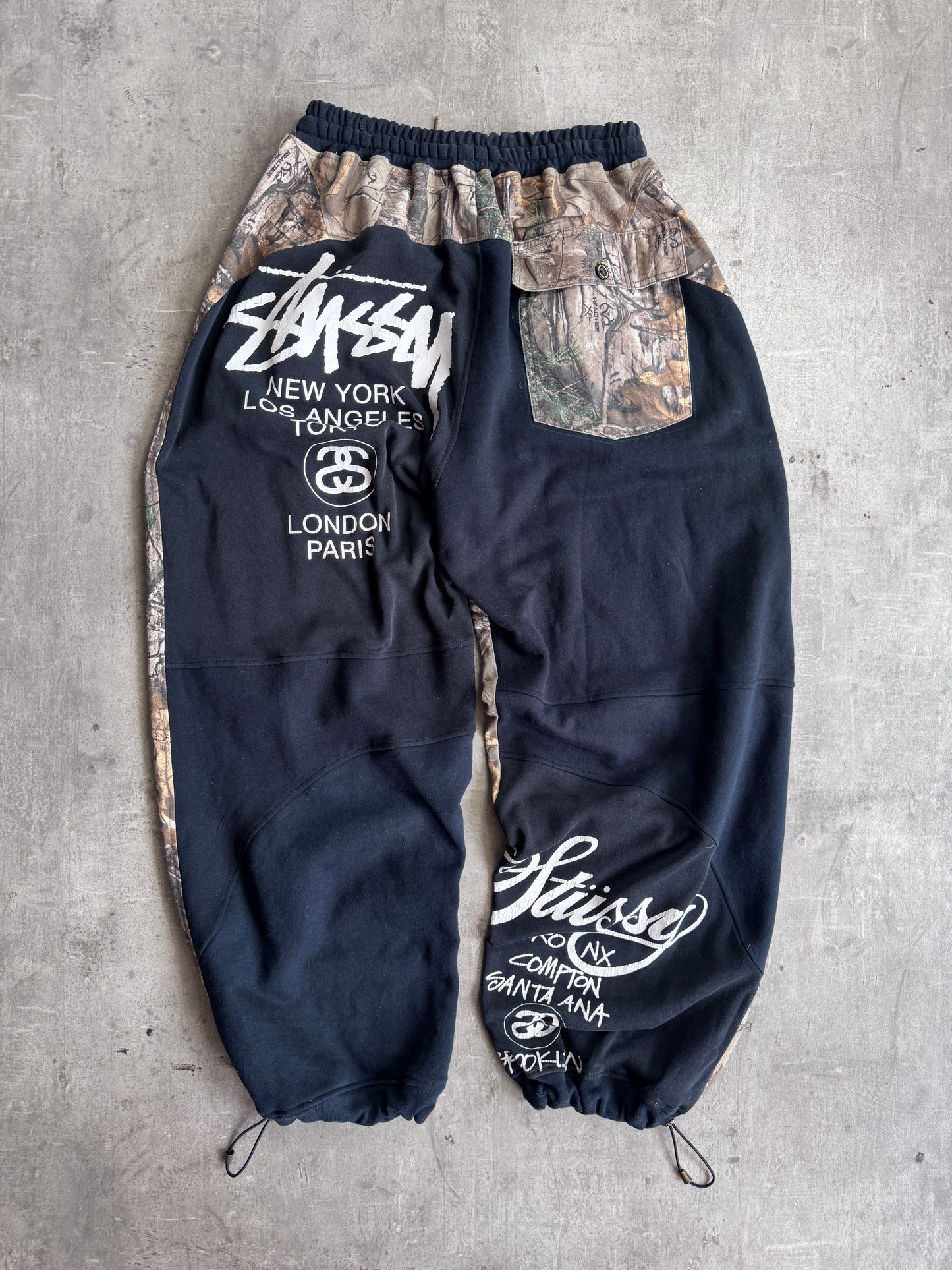 VT Rework: Stussy x RealTree Graphic Forest Print Joggers