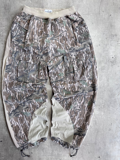 VT Rework: Stone Island Camo Graphic Print Joggers