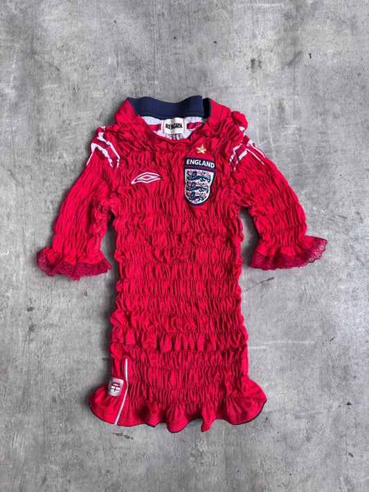 VT Rework: England x Umbro Shirred Football Tee
