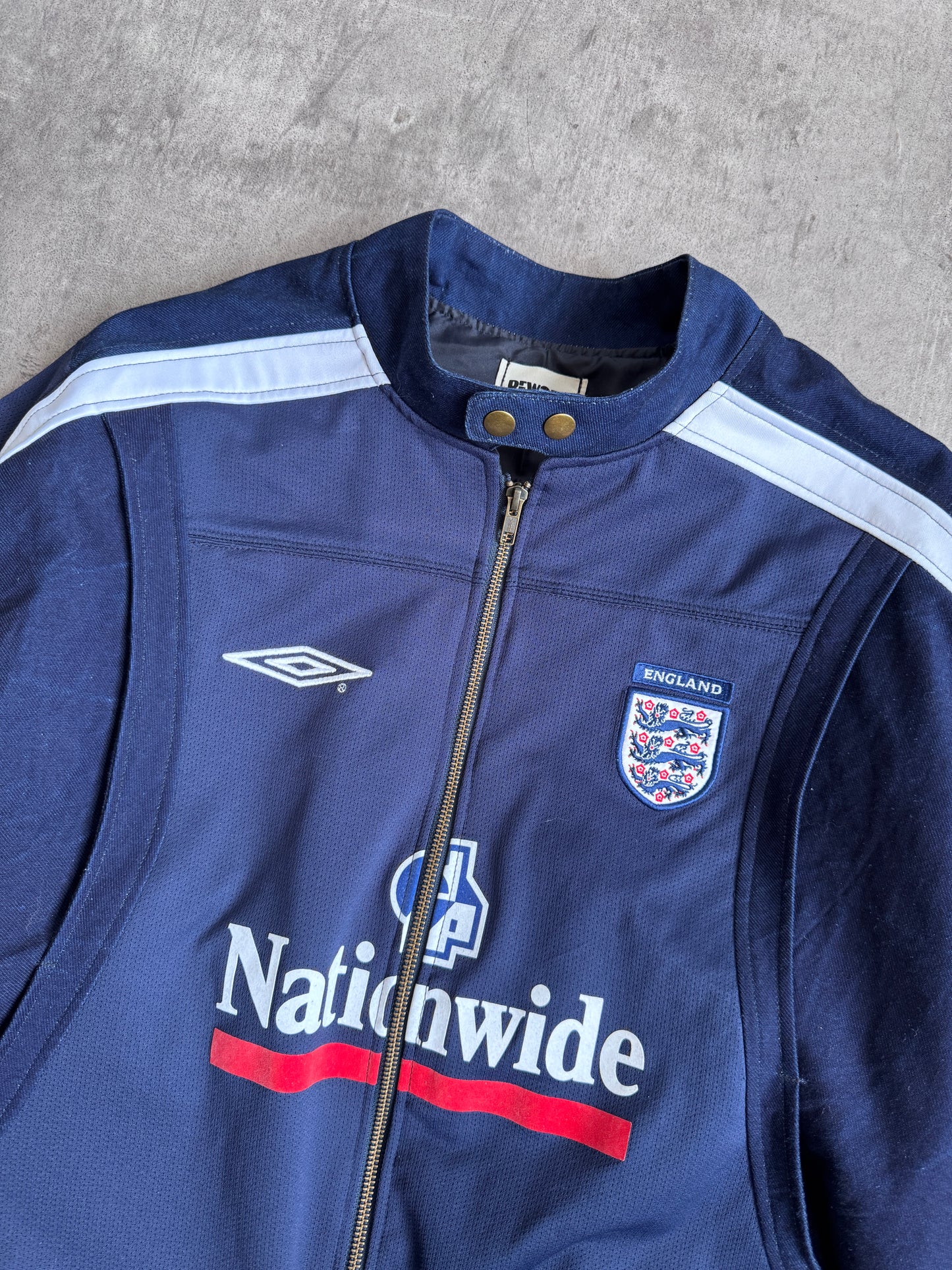 VT Rework: England x Umbro Structured Denim Blouson