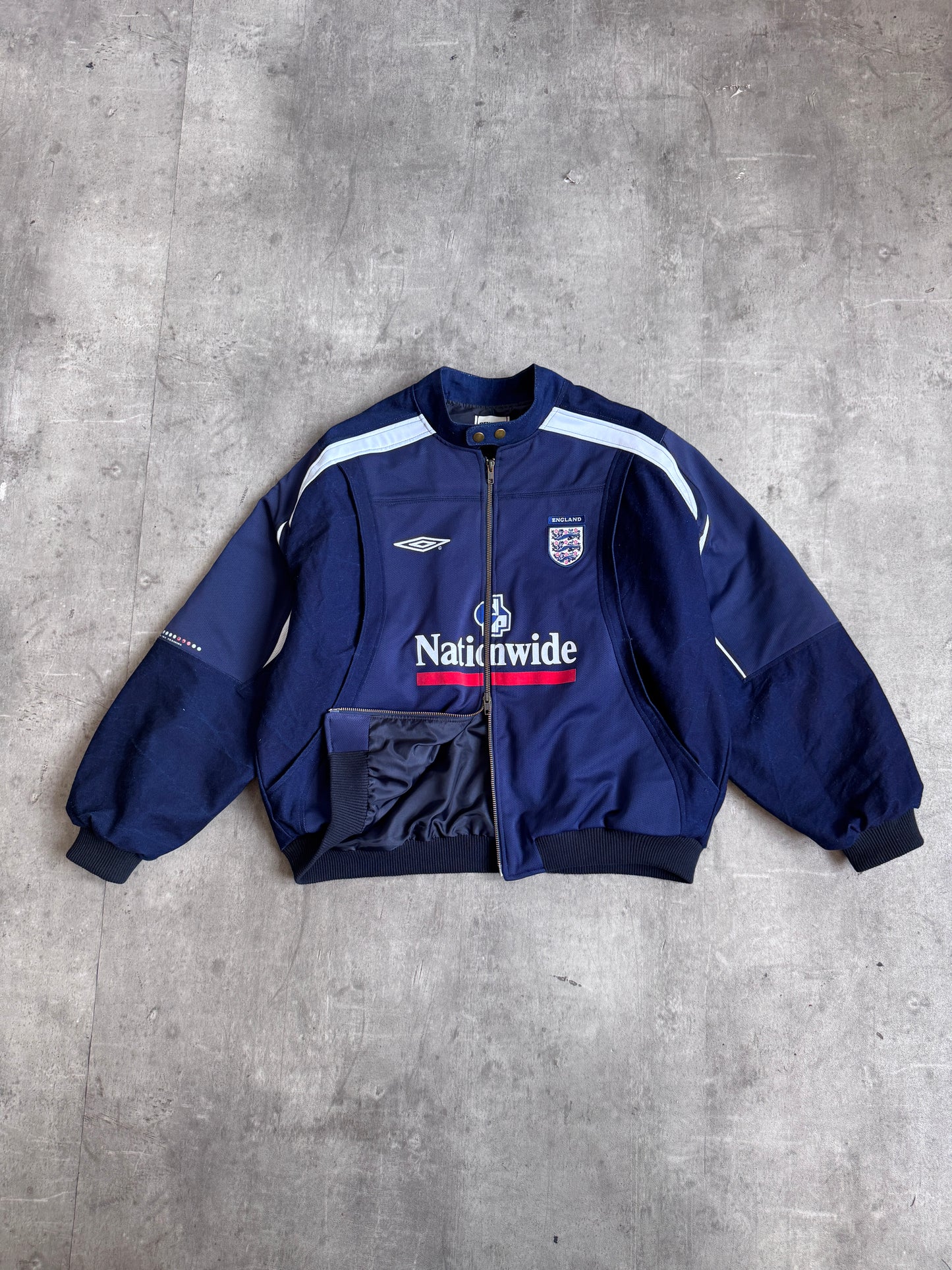 VT Rework: England x Umbro Structured Denim Blouson