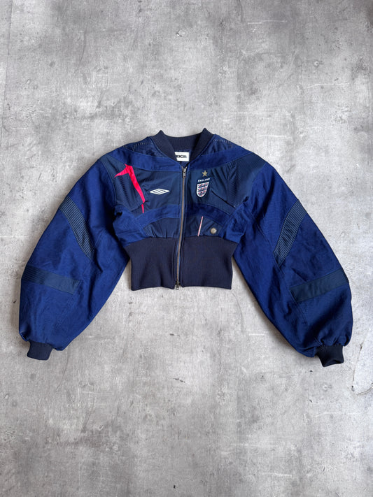 VT Rework: England x Umbro Denim Bomber Jacket