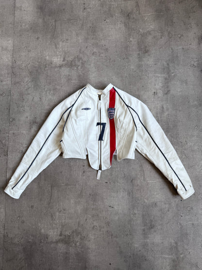 VT Rework: England "7" Leather Football Jacket