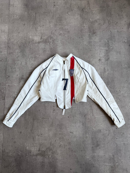 VT Rework: England "7" Leather Football Jacket