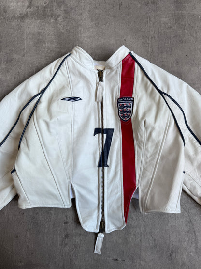 VT Rework: England "7" Leather Football Jacket