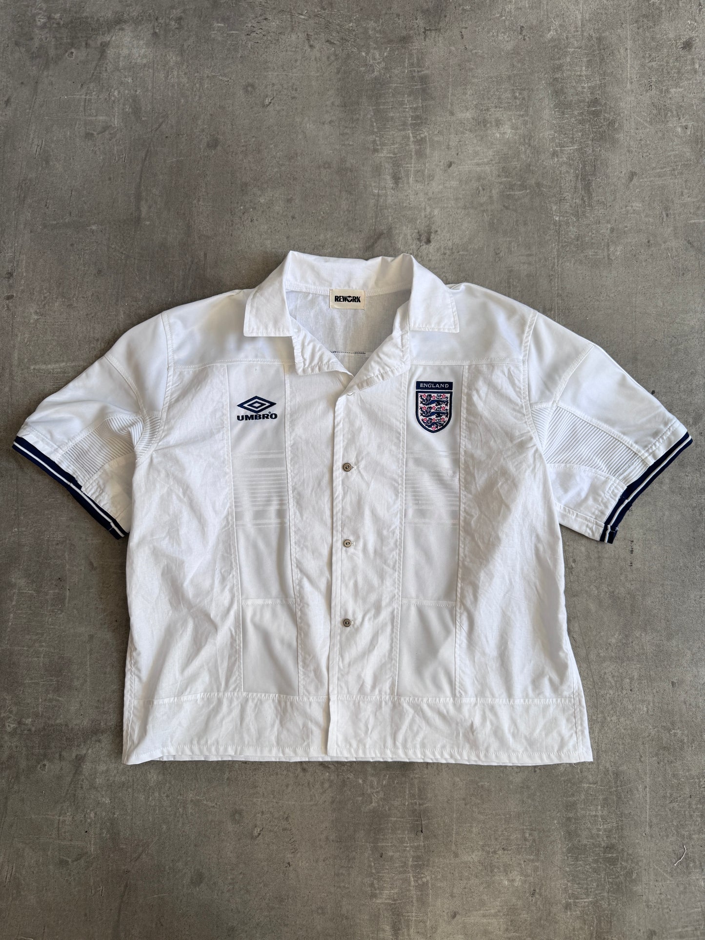 VT Rework: England x Umbro Panelled SS Shirt