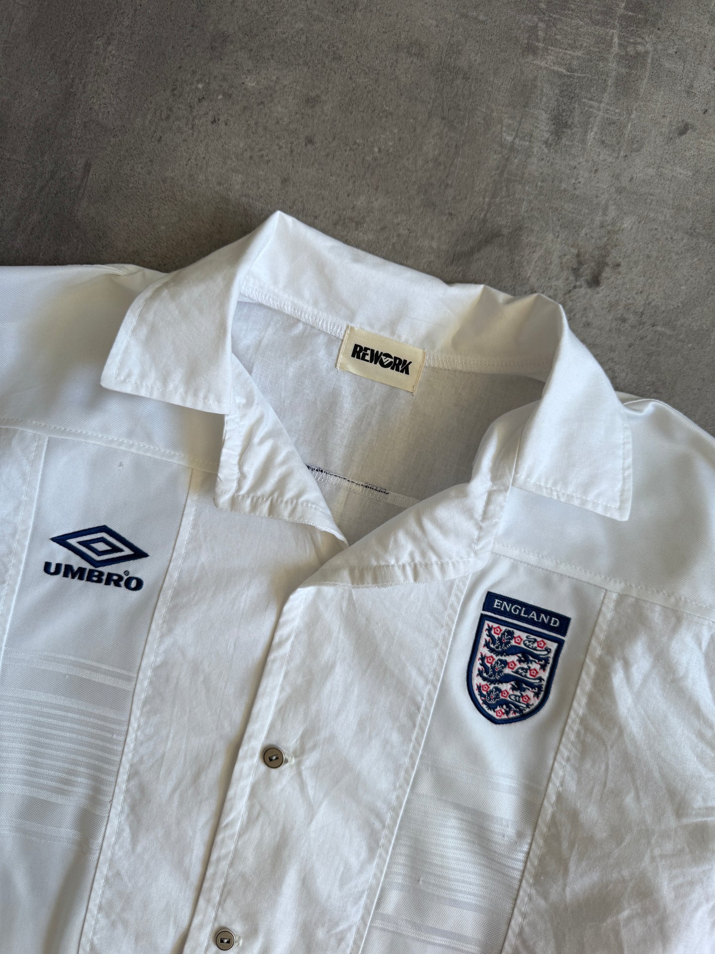 VT Rework: England x Umbro Panelled SS Shirt