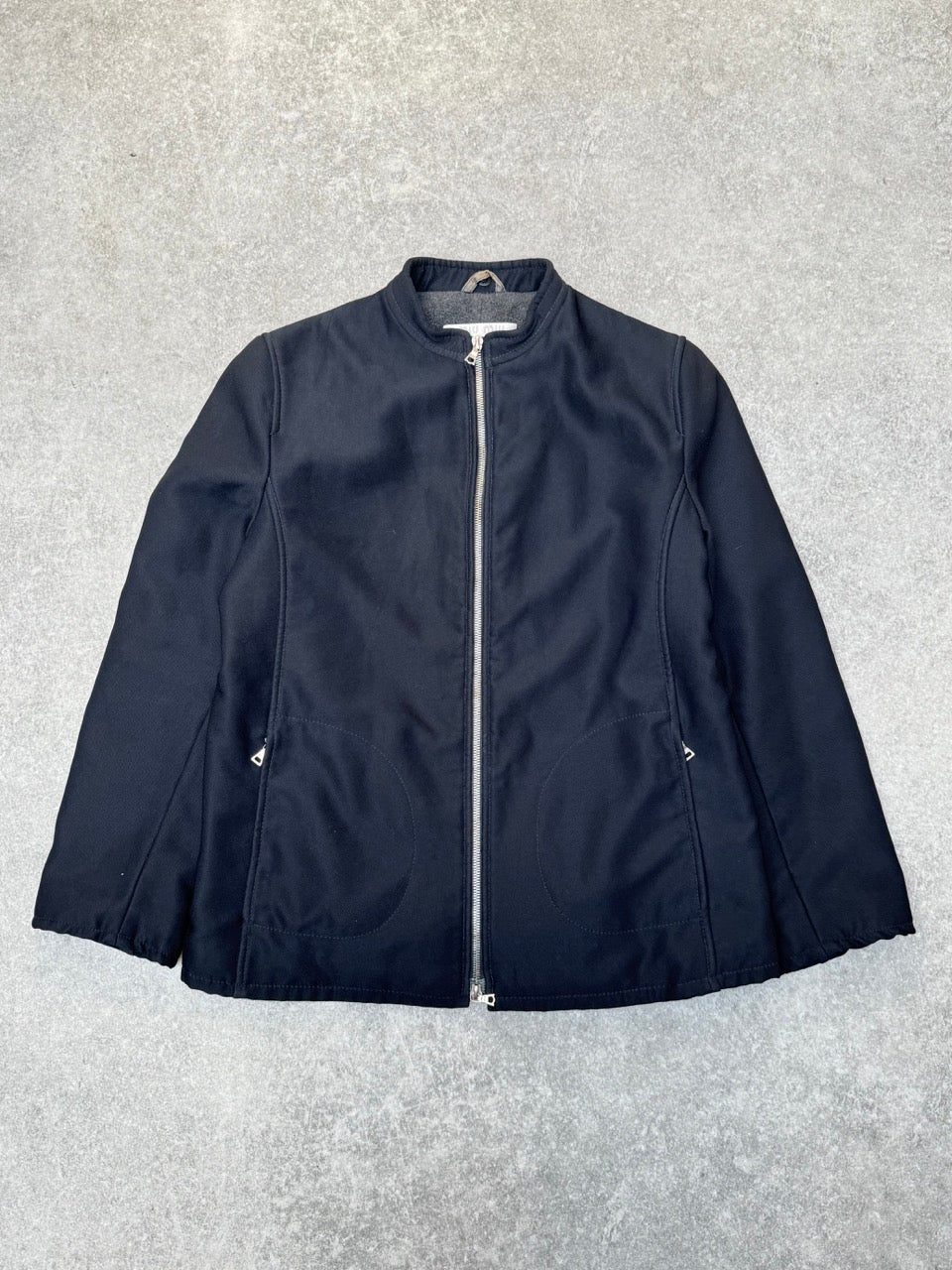 1990s Miu Miu Fleece Lined Utility Jacket
