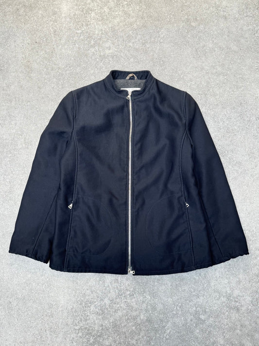 1990s Miu Miu Fleece Lined Utility Jacket