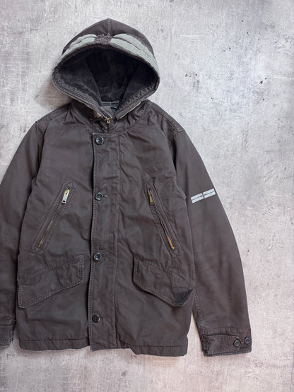 A/W 2005 Stone Island Brown Denims Parka Jacket