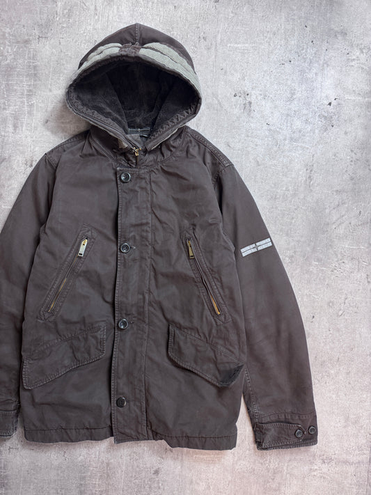 A/W 2005 Stone Island Brown Denims Parka Jacket