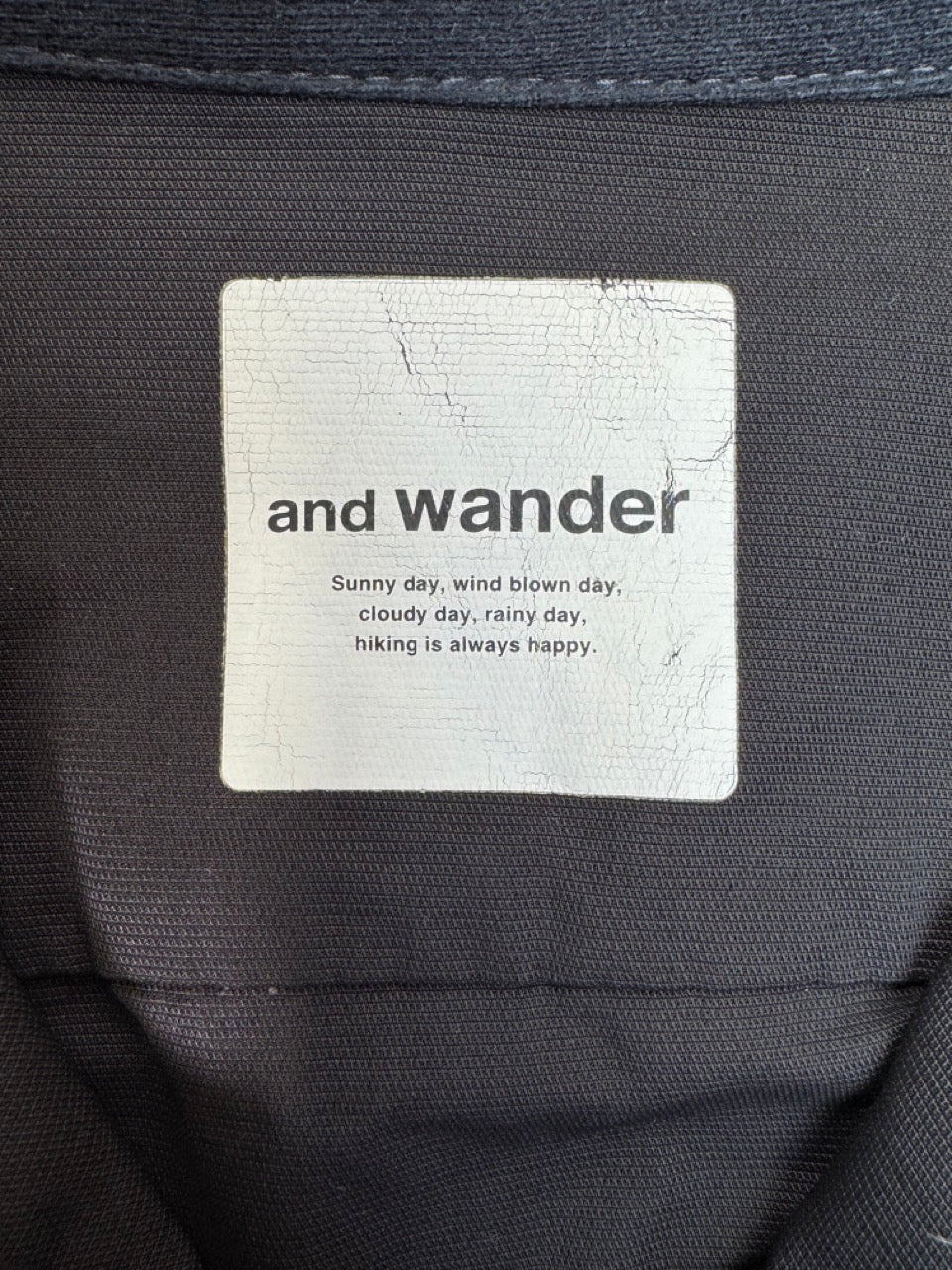 And Wander Multipocket Reflective Sleeve Tech Jacket