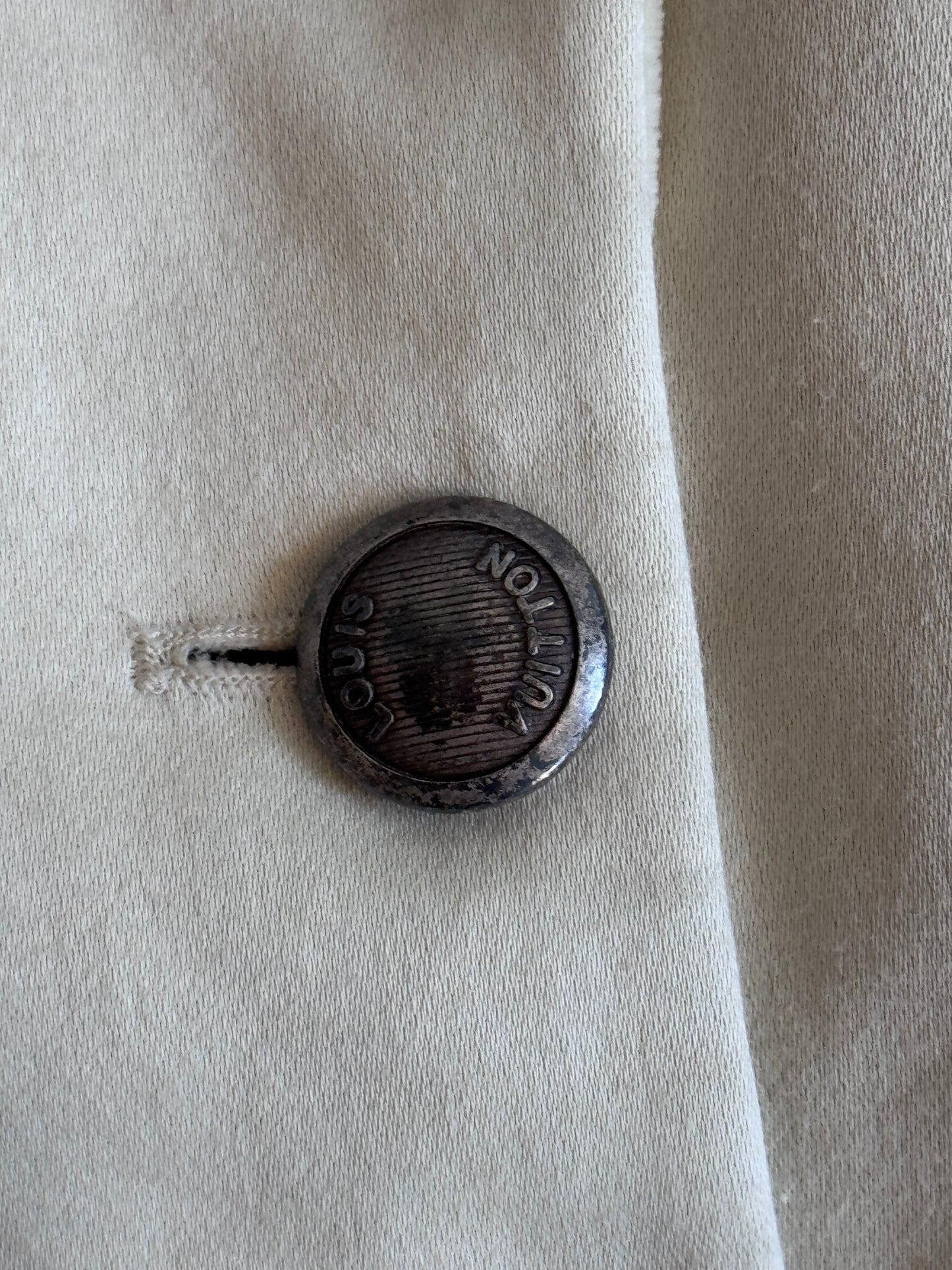 Louis Vuitton Crushed Velvet Trim Single Breasted Blazer