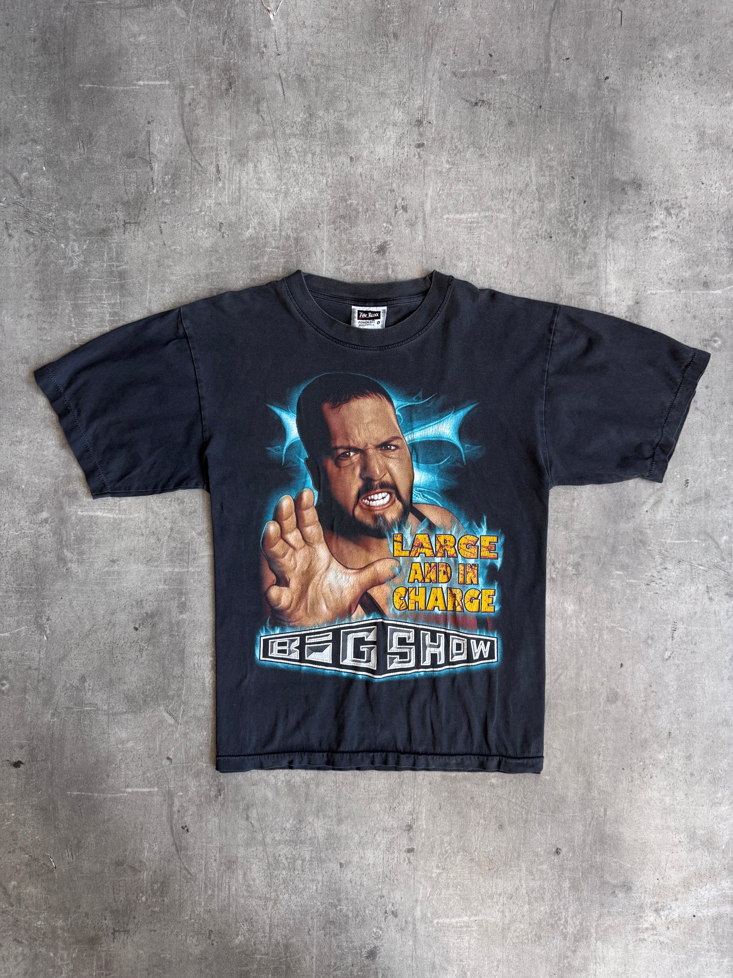WWE Big Show 'Large & In Charge' Faded Black Graphic Tee