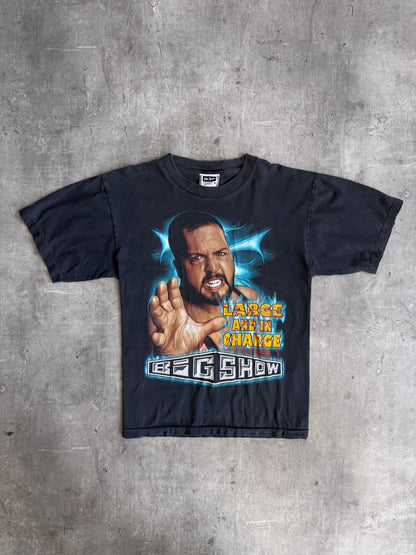 WWE Big Show 'Large & In Charge' Faded Black Graphic Tee