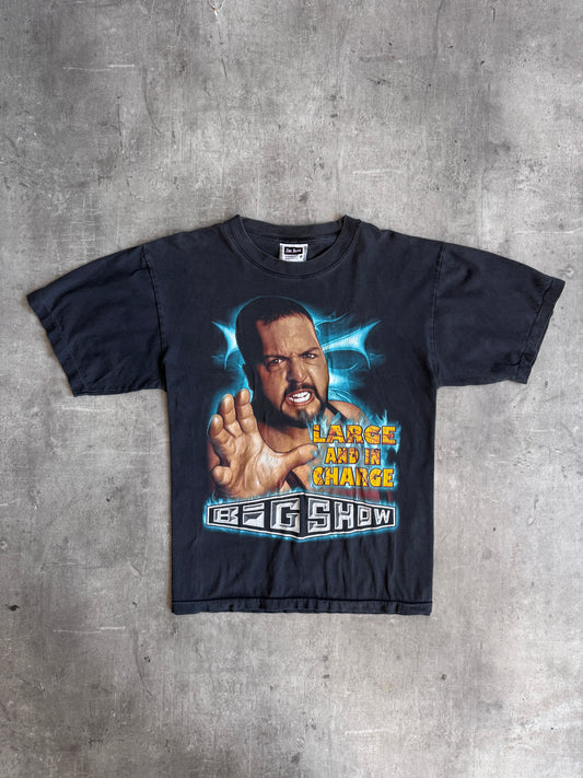 WWE Big Show 'Large & In Charge' Faded Black Graphic Tee