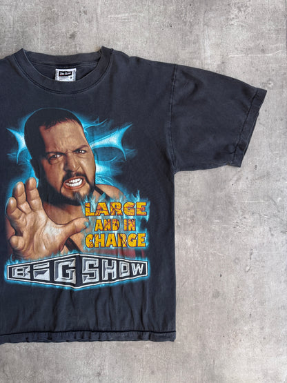 WWE Big Show 'Large & In Charge' Faded Black Graphic Tee