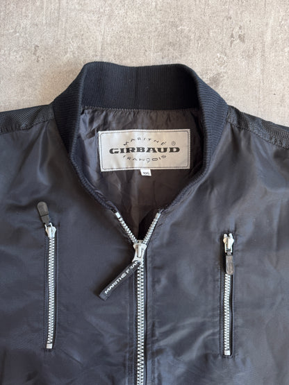 1990's Marithe Francois + Girbaud Nylon Multi-Pocket Tech Bomber