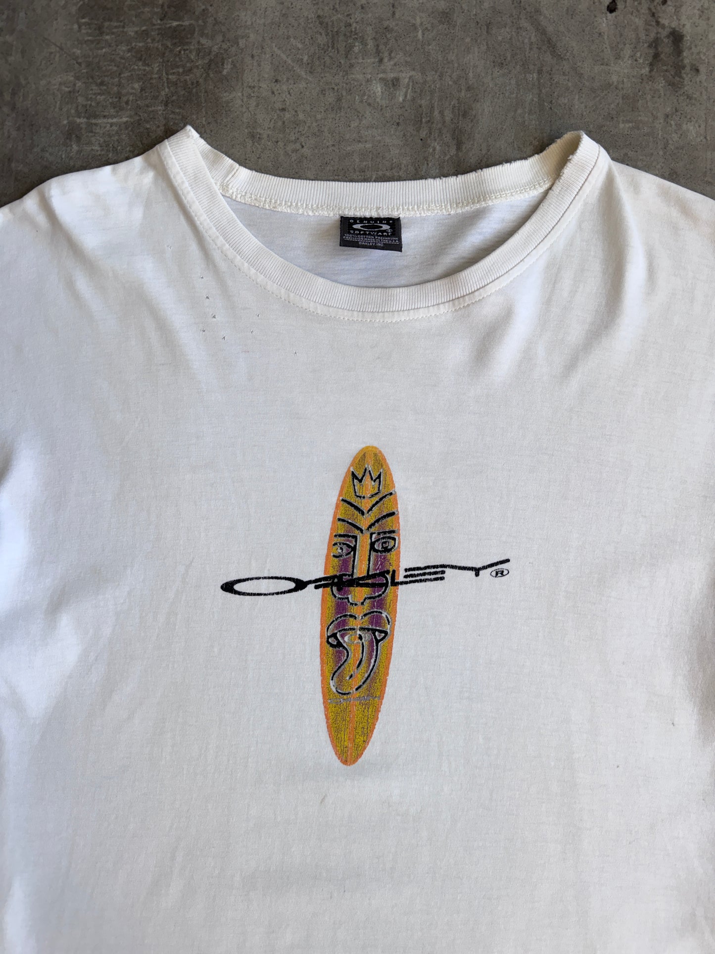 1990's Oakley Software Surfing Spellout Graphic Tee