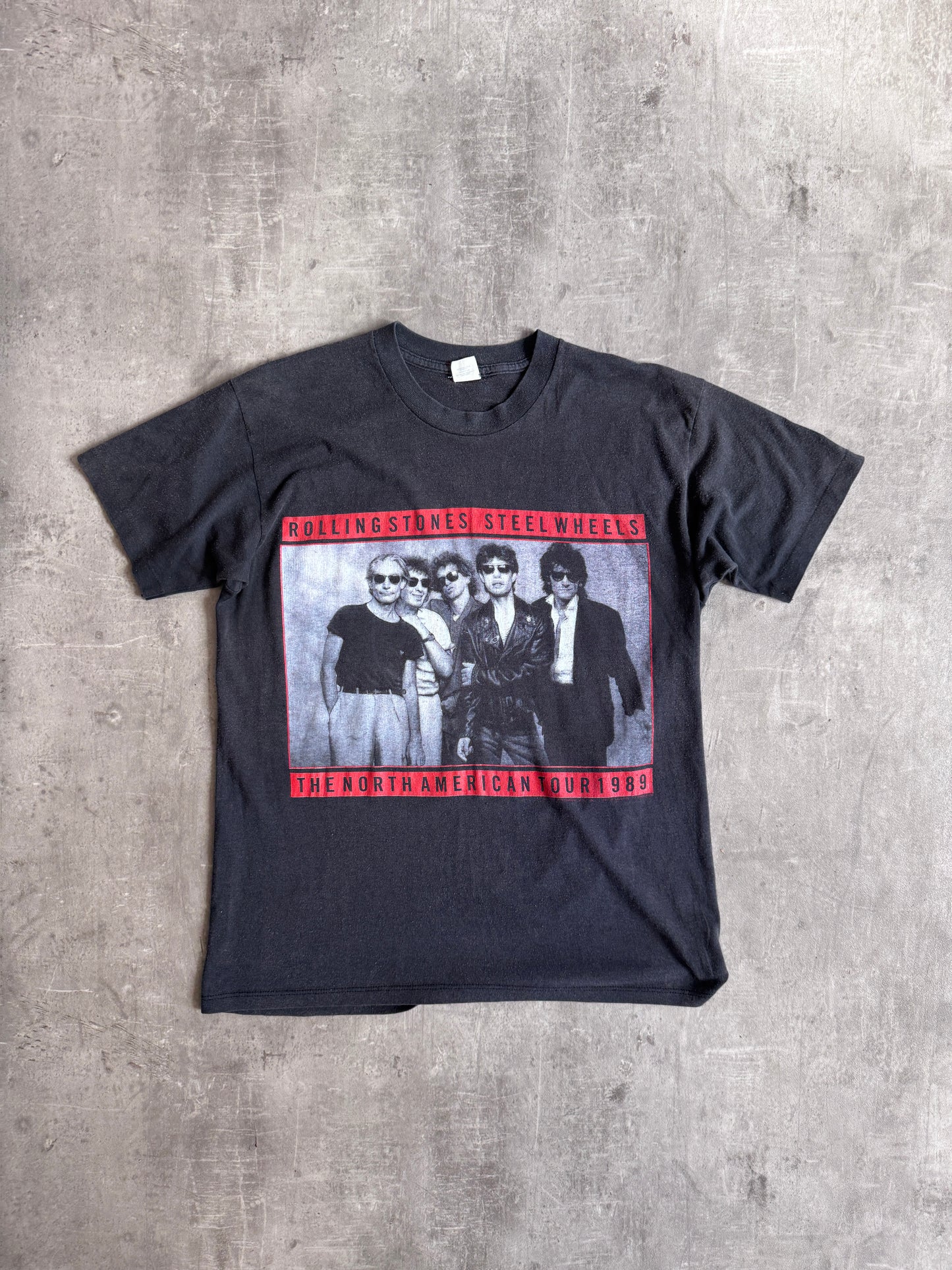 1989 The Rolling Stones Steel Wheels Graphic Tee