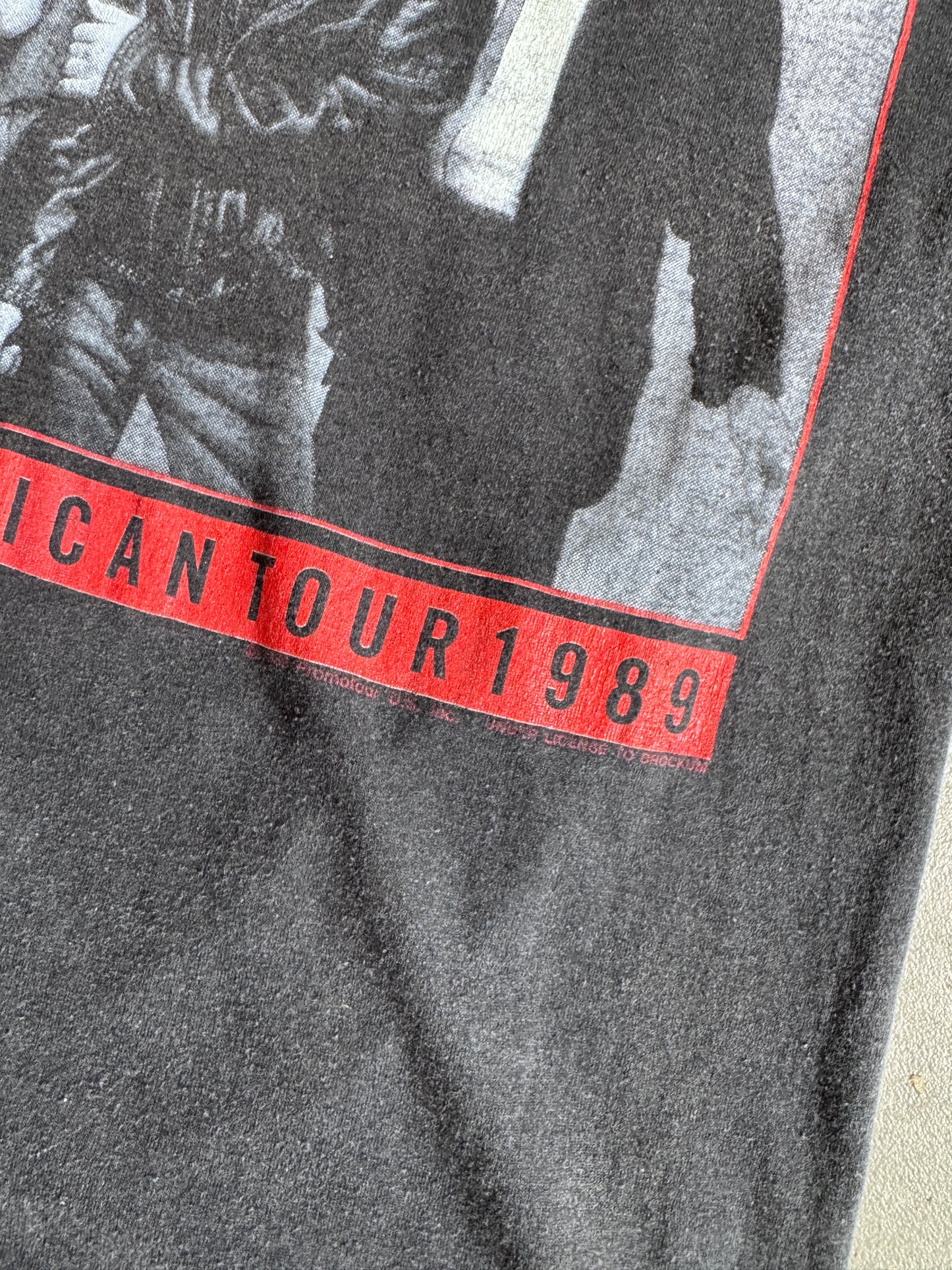 1989 The Rolling Stones Steel Wheels Graphic Tee