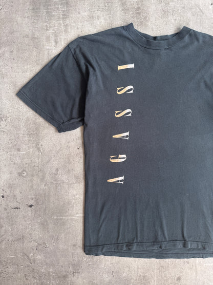 1990s Nike x Andre Agassi Vertical Print Graphic Tee