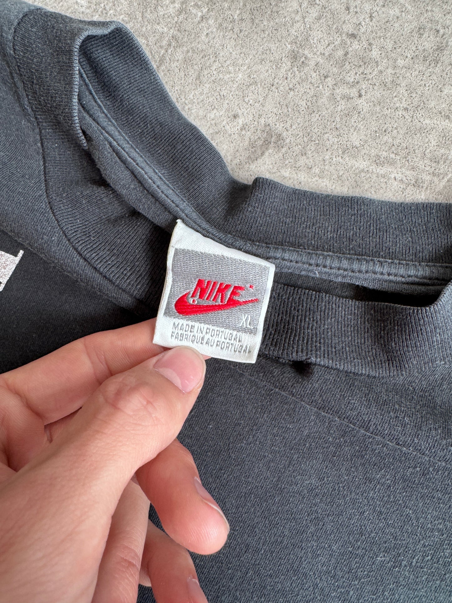 1990s Nike x Andre Agassi Vertical Print Graphic Tee