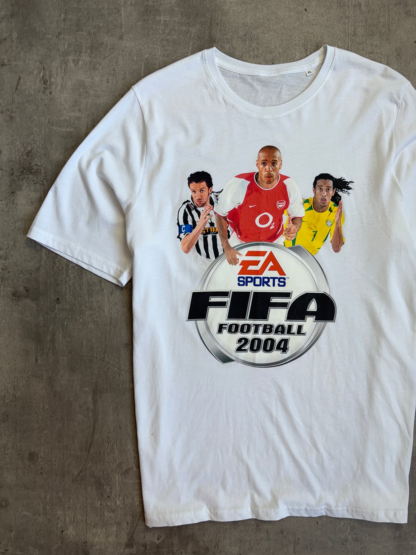 FIFA 2004 White Cotton S/S Tee