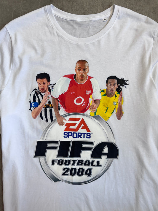 FIFA 2004 White Cotton S/S Tee