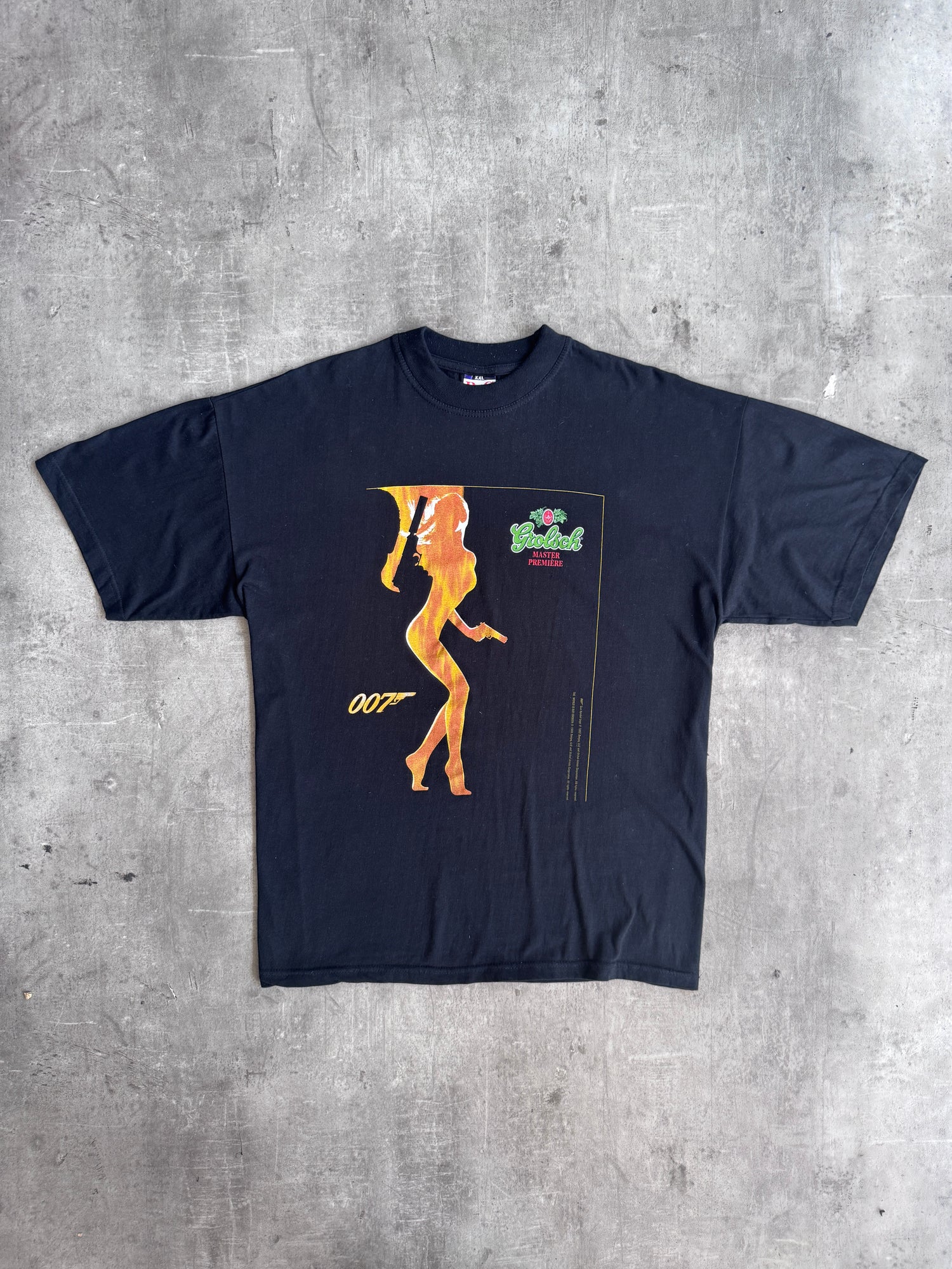 1999 James Bond " The World Isz Not Enough" Grolsch Premier Graphic Tee