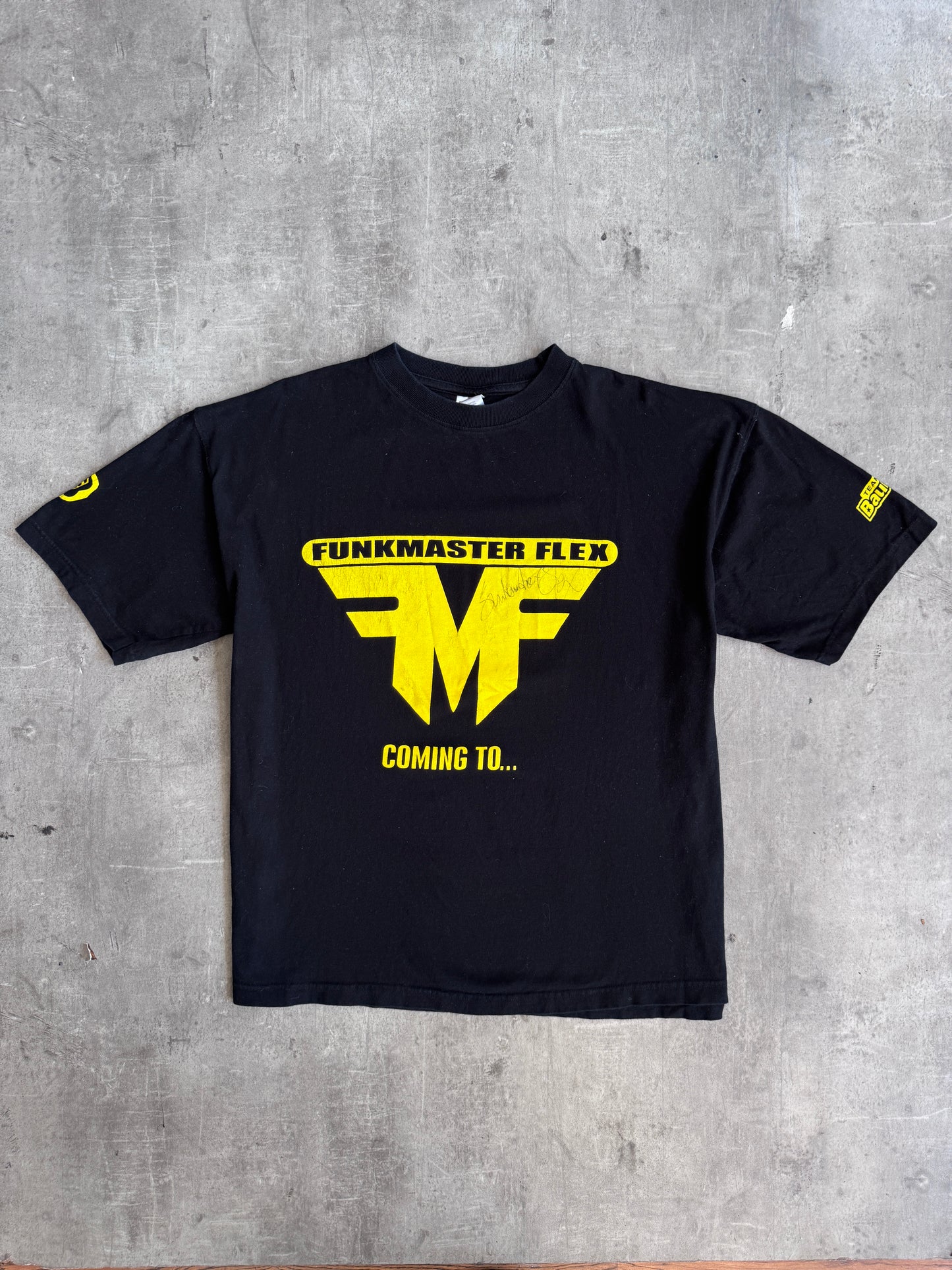 Funk Master Flex "The Mixtape" Signed Graphic Tee