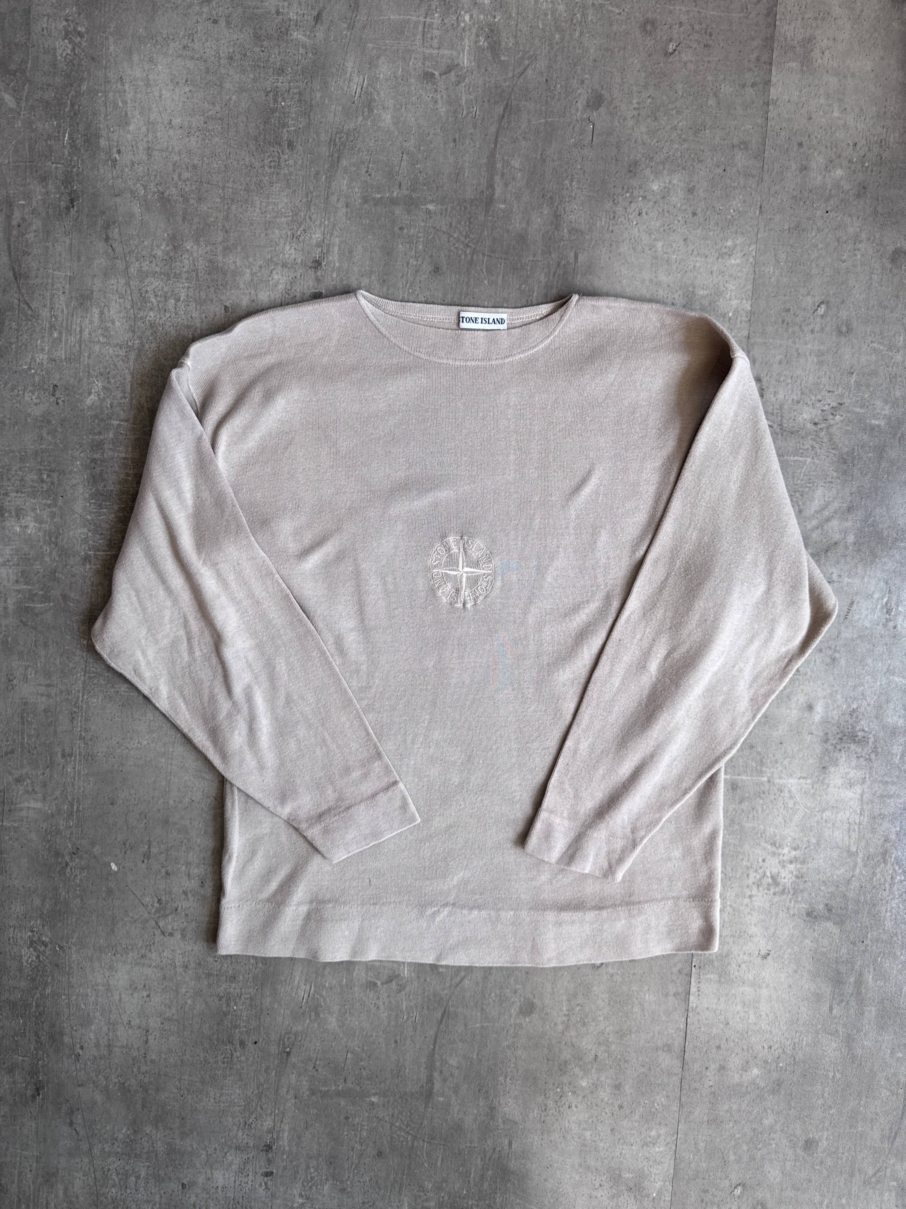 トップス STONE  98ss COMPASS LOGO SWEAT YEL P00781267.jpg