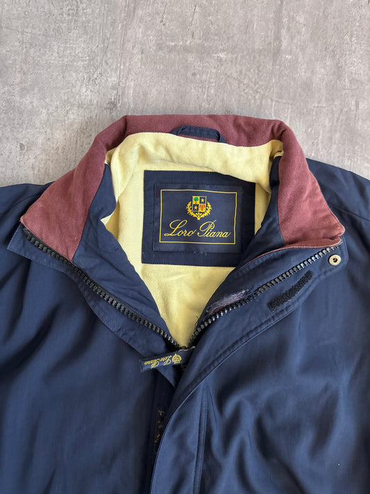 Loro Piana Navy Defenders Padded Navy Jacket