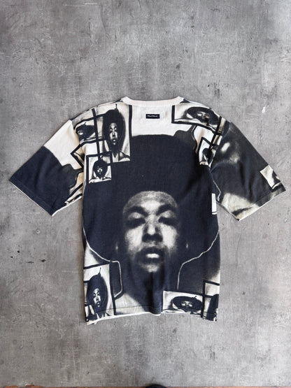 Pelle Pelle Marc Buchanan Face Graphic Print Knit Sweater