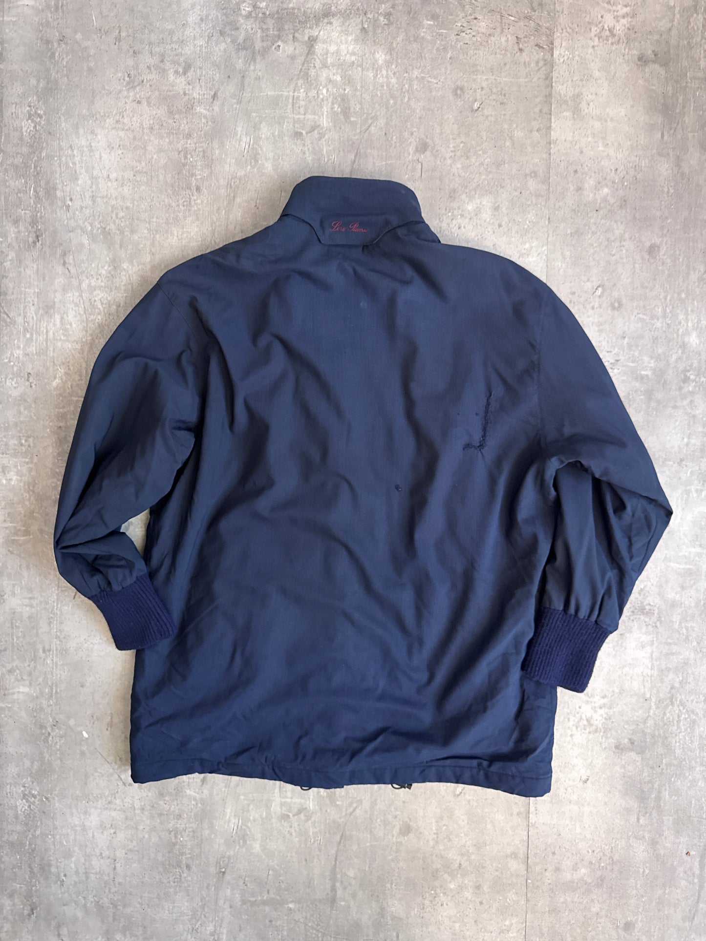 Loro Piana Navy Defenders Padded Navy Jacket