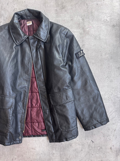 A/W 1991 C.P. Company Distressed PVC Deck Jacket