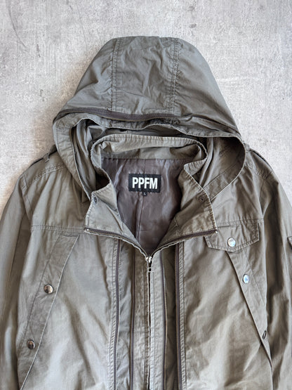 PPFM Cargo Military Style Utility Jacket