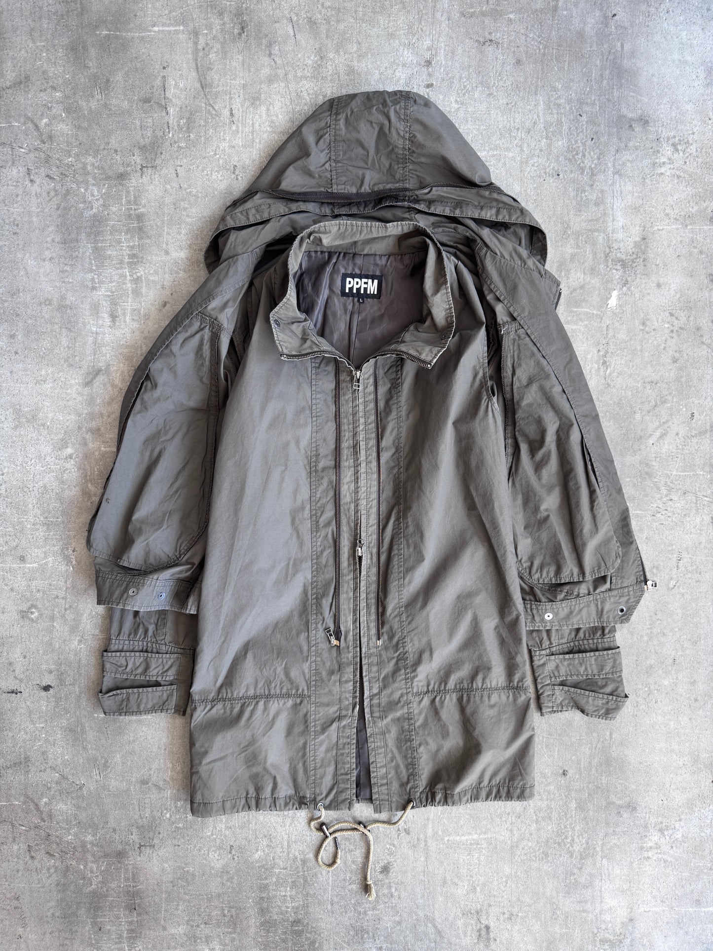 PPFM Cargo Military Style Utility Jacket