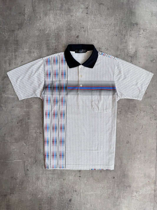 Christian Dior Boutique Graphic Print SS Polo Shirt