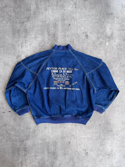 1995 PPFM 10th Anniversary Japanese Denim Bomber